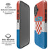 Croatia Flag Distressed iPhone 16 Magsafe Impact Case